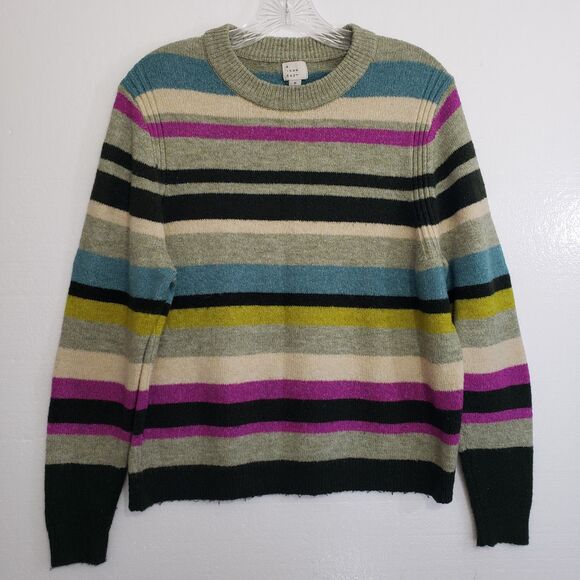 a new day Women's Multi-colored Medium Crewneck Sweater - Picture 6 of 6